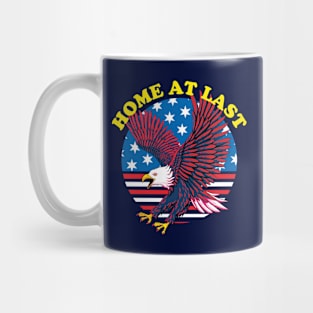 Home At Last - Patriotic Eagle | Veteran Homecoming Mug